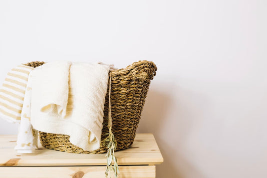 rangement en toile de jute