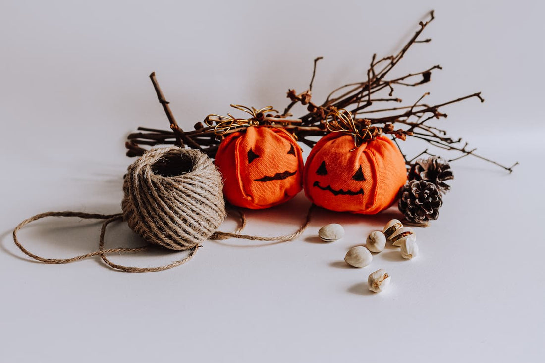 Toile de jute et Halloween