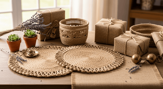 idée déco toile de jute pour maison - Toile de jute : 25 idées déco pour sublimer chaque pièce de ta maison