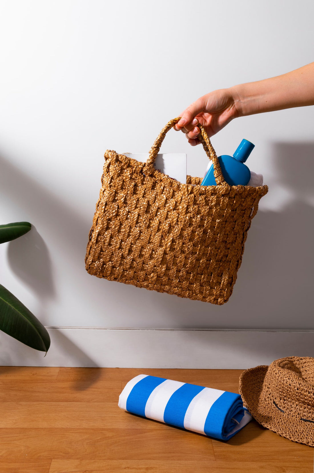 sac en toile de jute pour plage