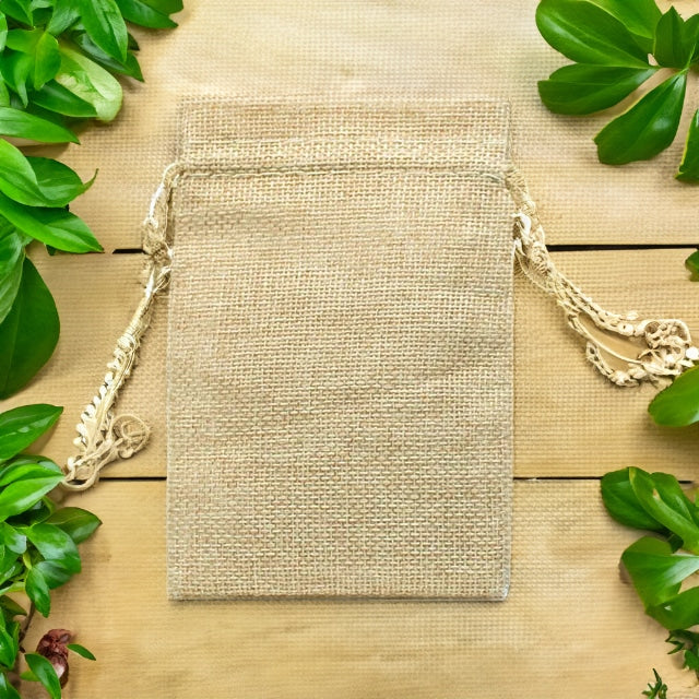 Petit sac en jute