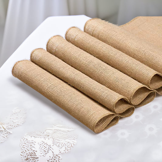 Rouleau de jute chemin de table