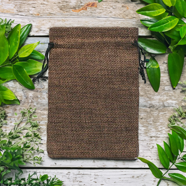 Petit sac en jute
