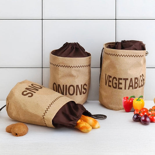 Sac Alimentaire en Toile de Jute