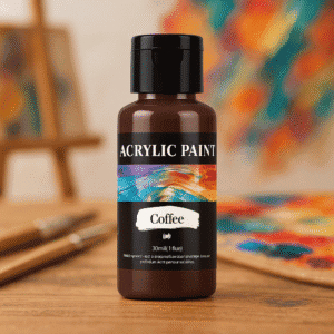 Peinture acrylique pour toile de jute