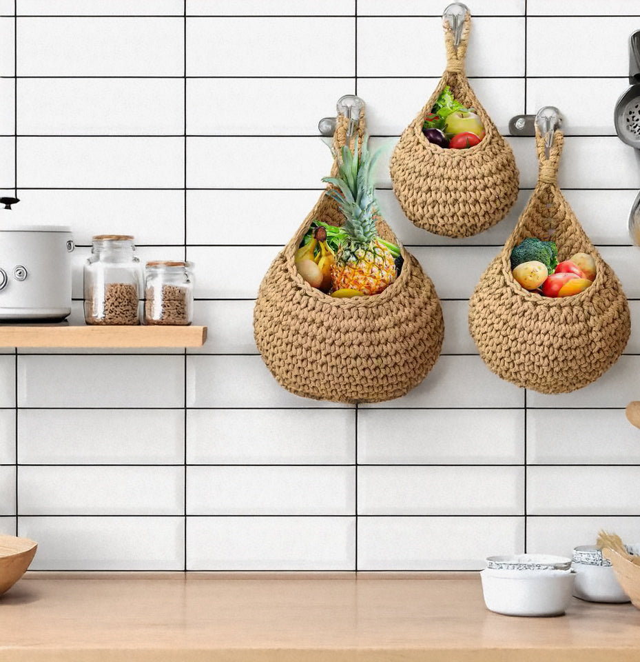 Décoration murale en jute