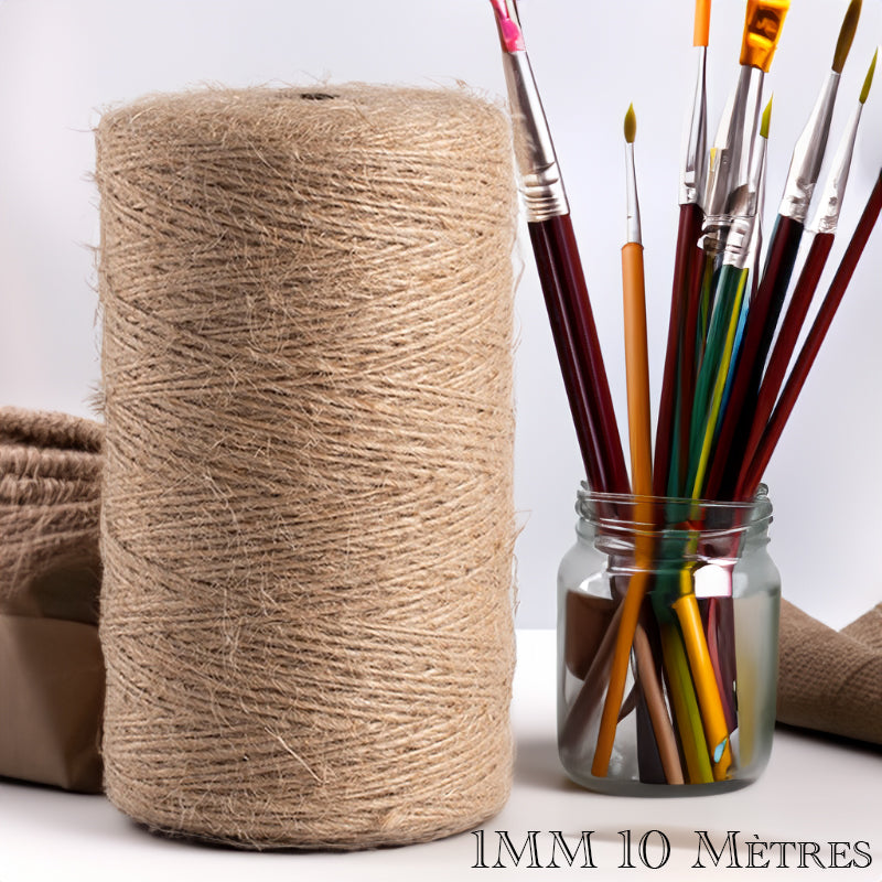 Rouleau de Corde de Jute (Marron)