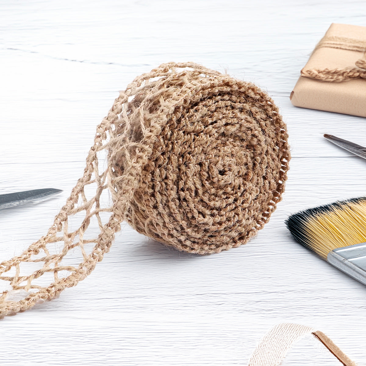 Bande de Jute en Rouleau 22cm