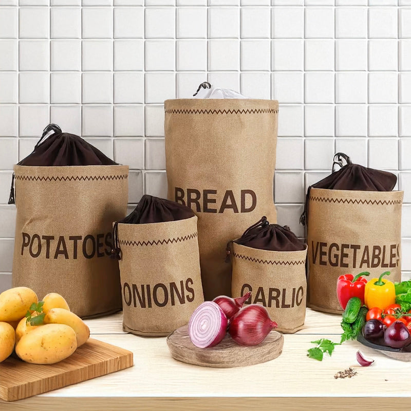 Sac Alimentaire en Toile de Jute