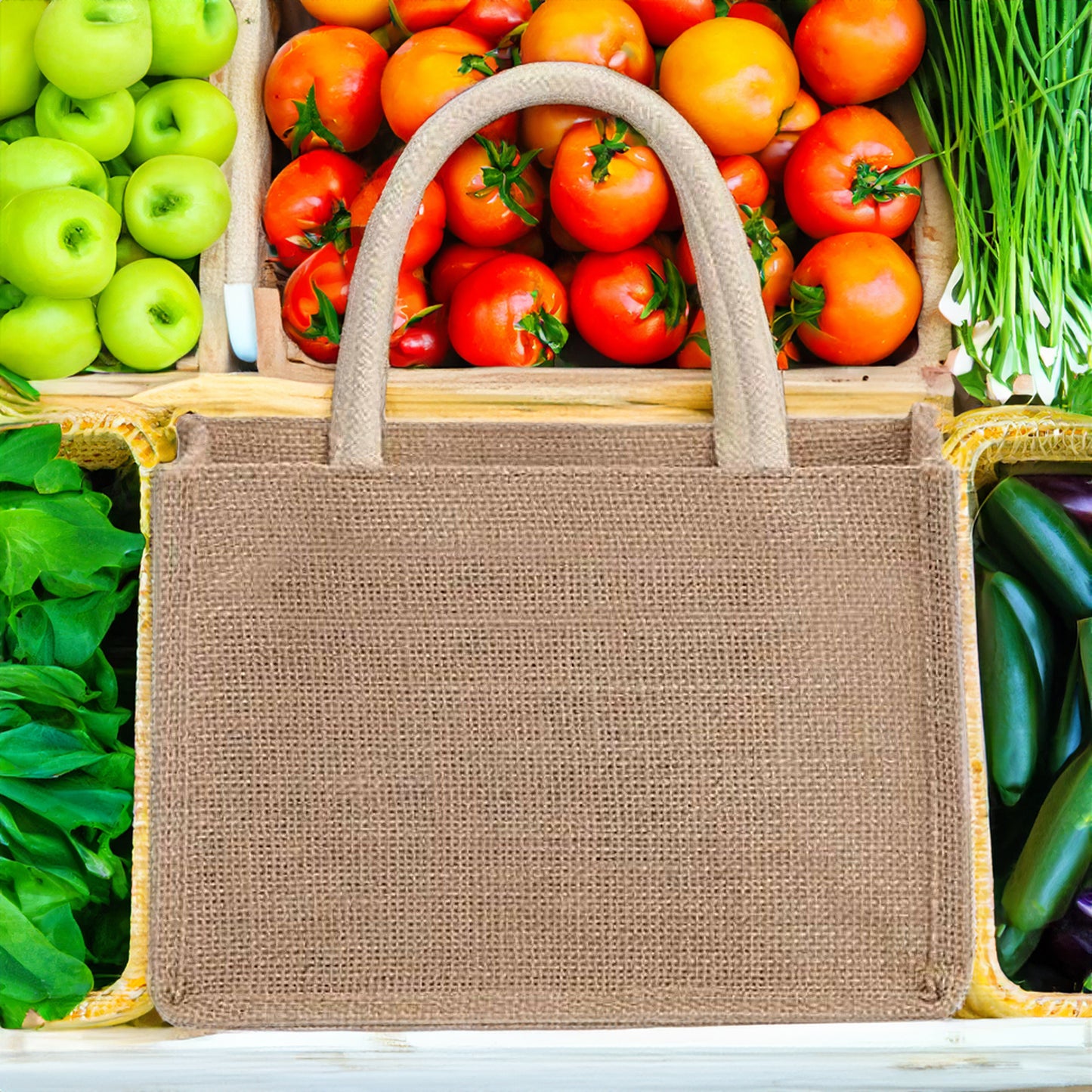 Sac cabas toile de jute