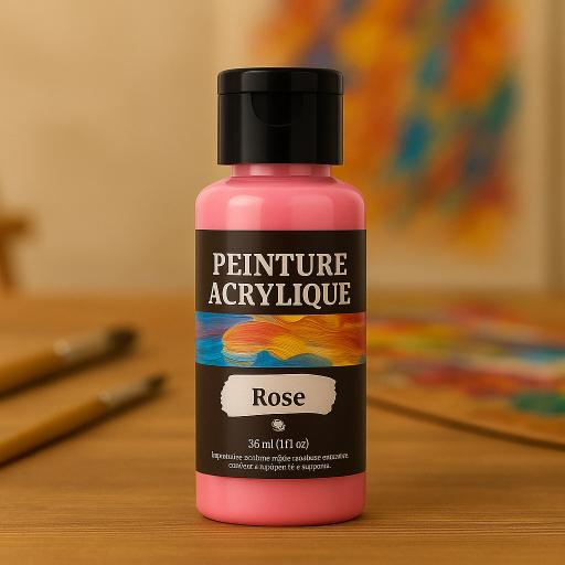 Peinture acrylique pour toile de jute
