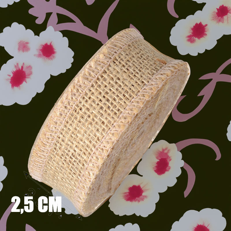 Ruban en Toile de Jute