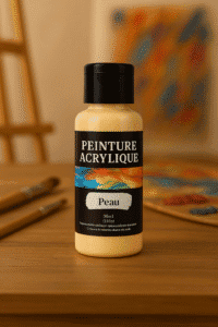 Peinture acrylique pour toile de jute