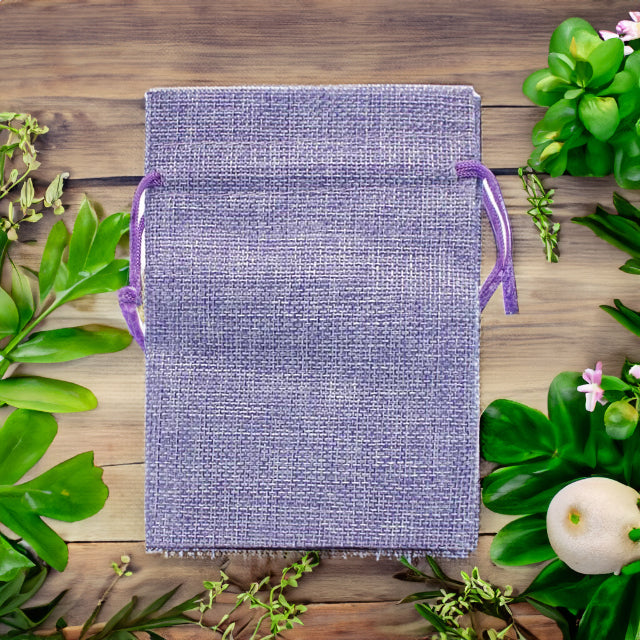 Petit sac en jute