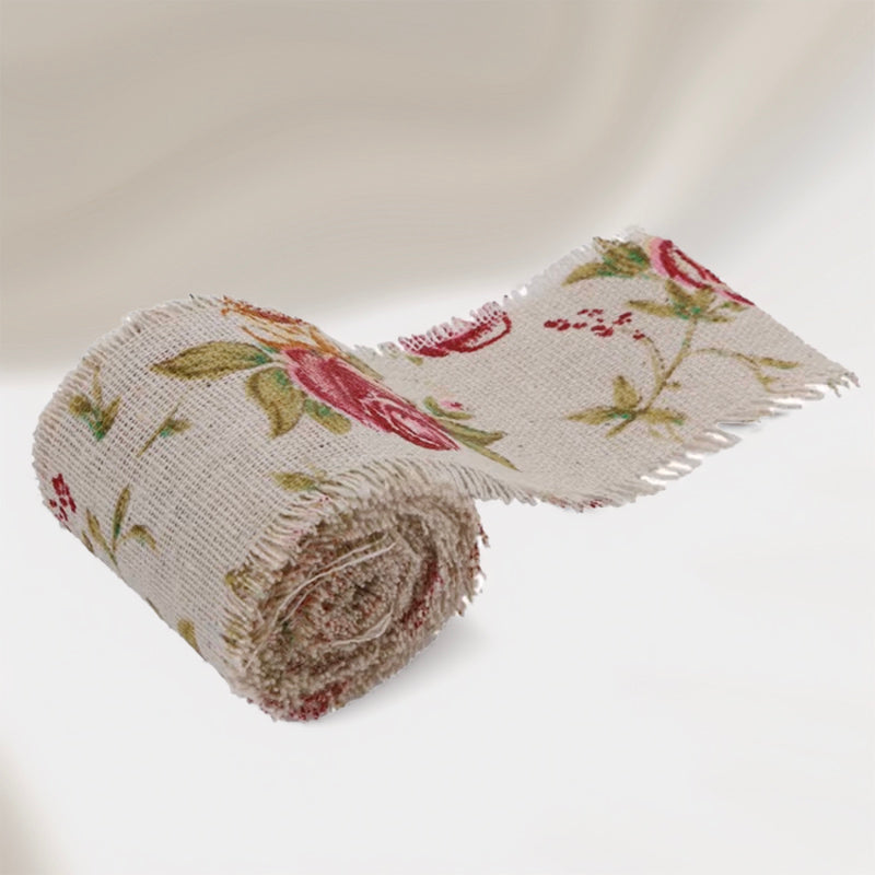Jute Ruban Avec Motif