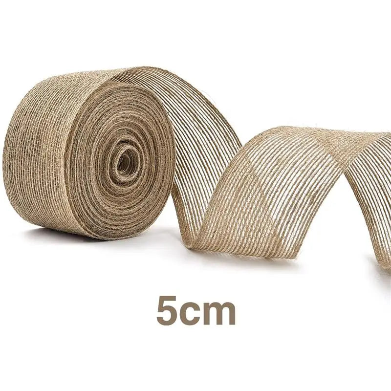 Bande de Jute pour Décoration