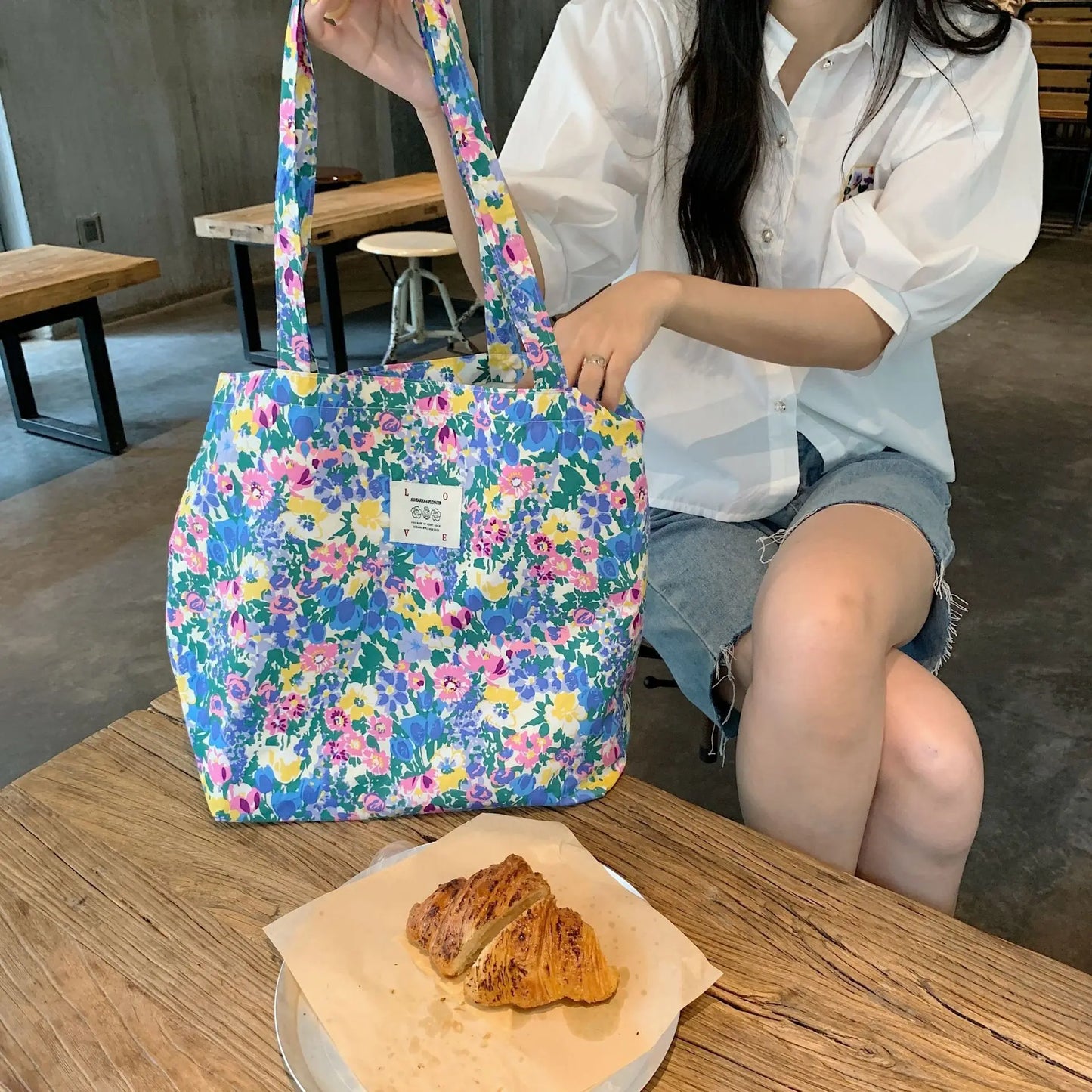 Sac Fourre Tout en Toile