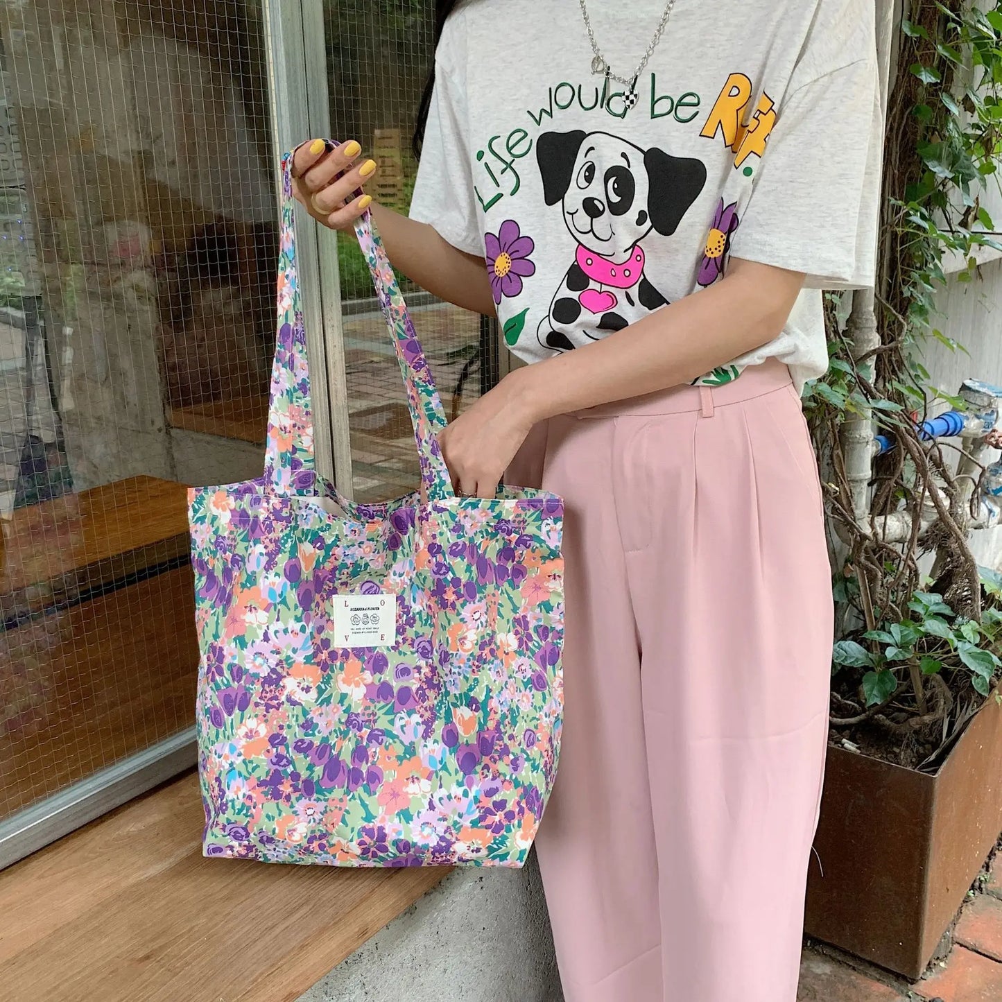 Sac Fourre Tout en Toile