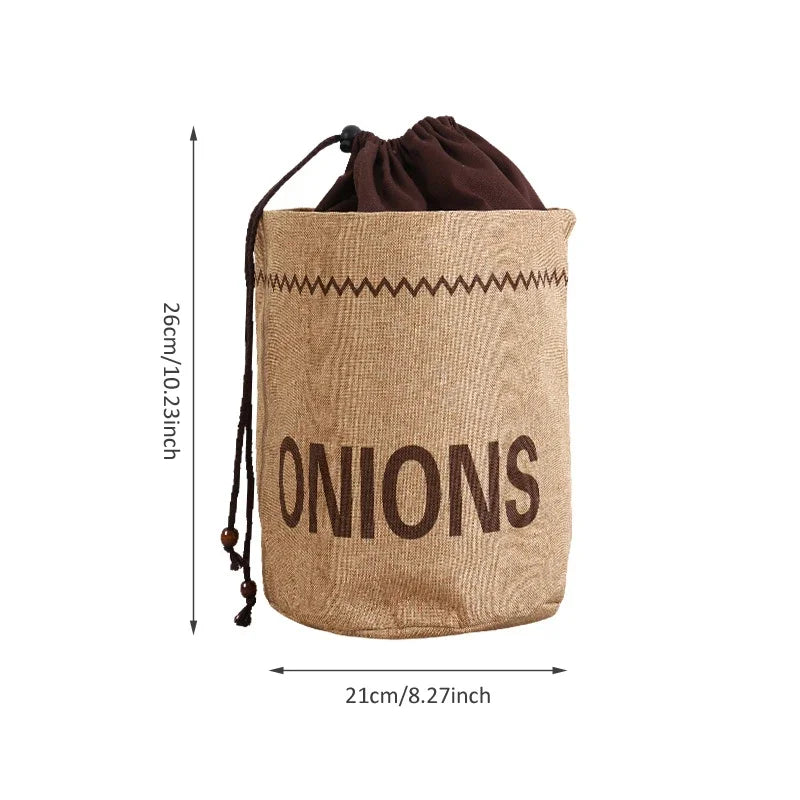Sac Alimentaire en Toile de Jute