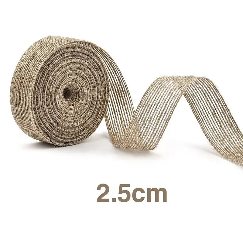 Bande de Jute pour Décoration