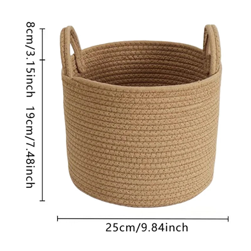 Panier à linge jute