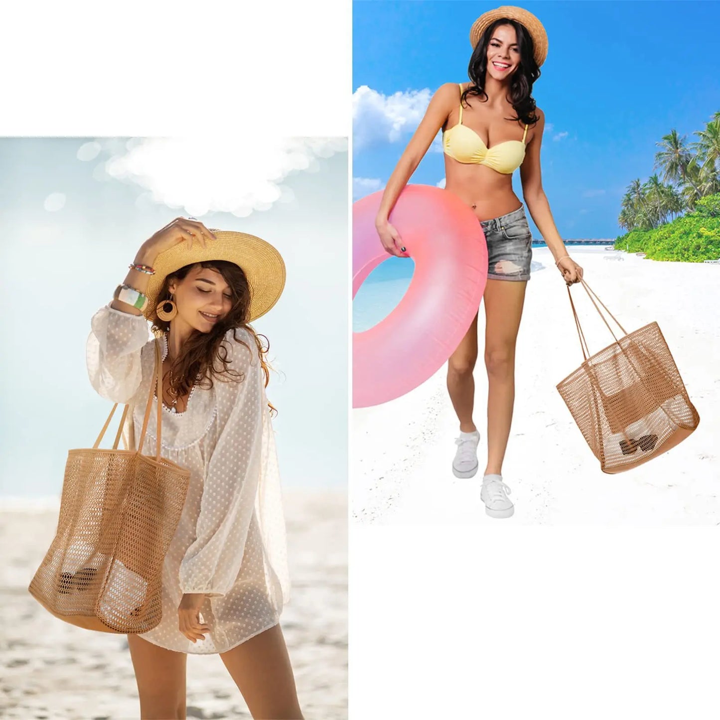 Sac de plage tissu