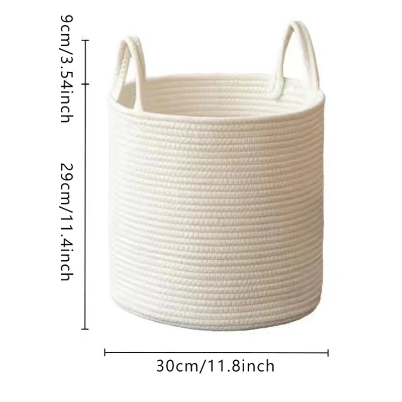 Panier à linge jute