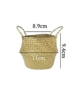 Cache pot en jute
