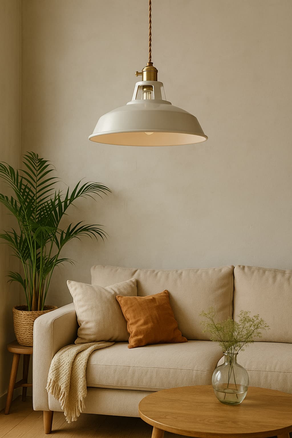 Suspension design pour salon