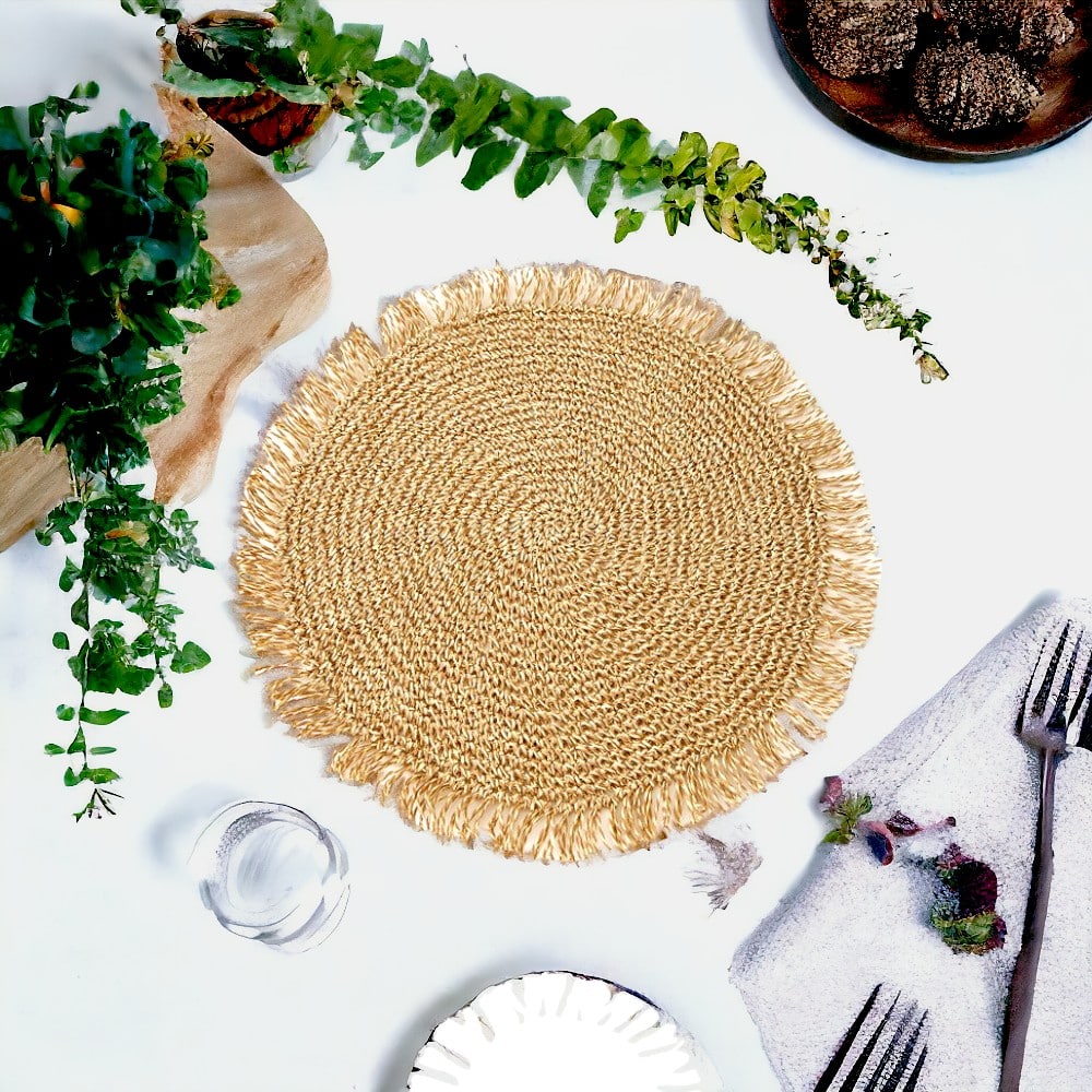 Set de table rond