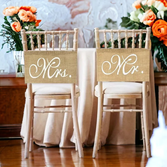 habillage chaise mariage