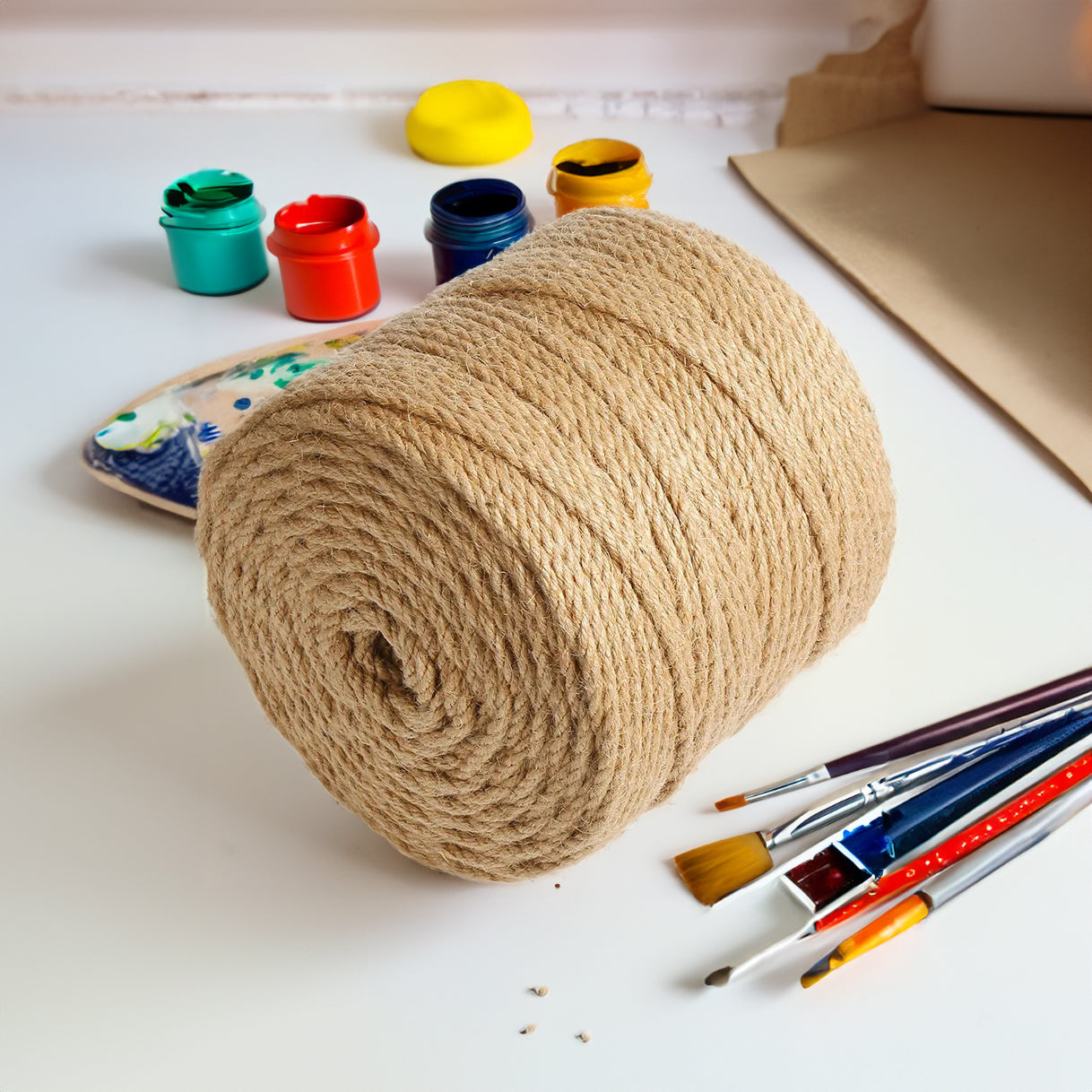 rouleau corde jute