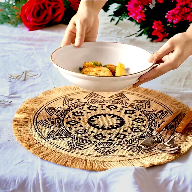 Napperon Toile de Jute