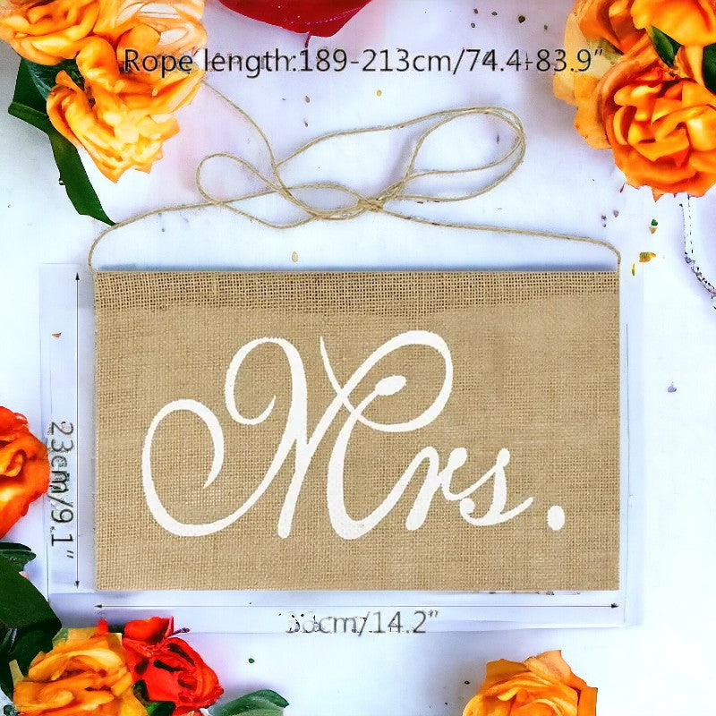 Habillage chaise pour mariage
