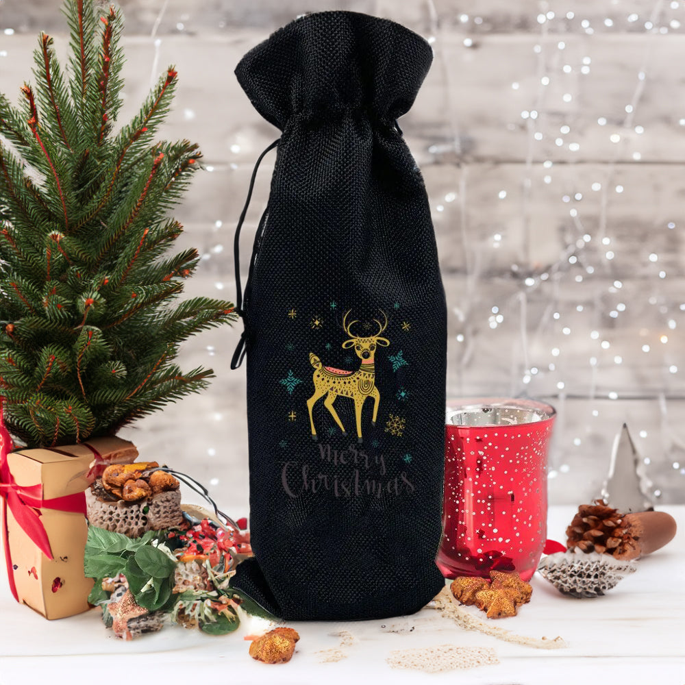 Sac en Jute de Noël