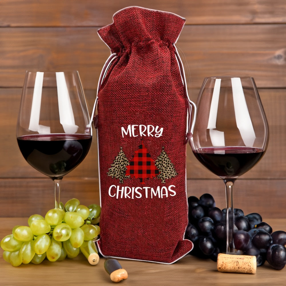Sac en Jute de Noël