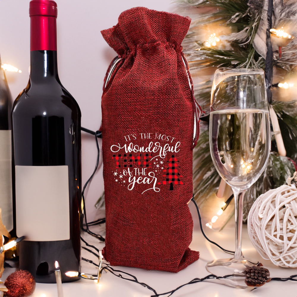 Sac en Jute de Noël