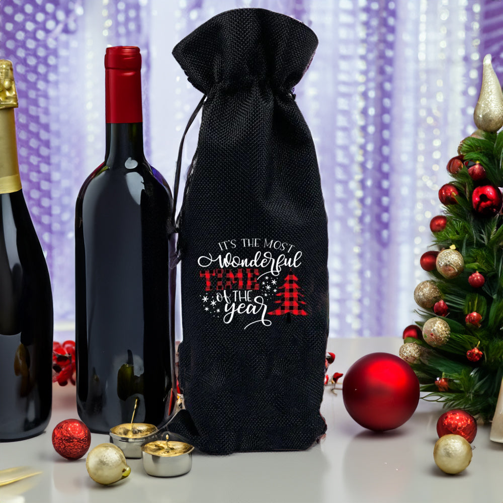 Sac en Jute de Noël