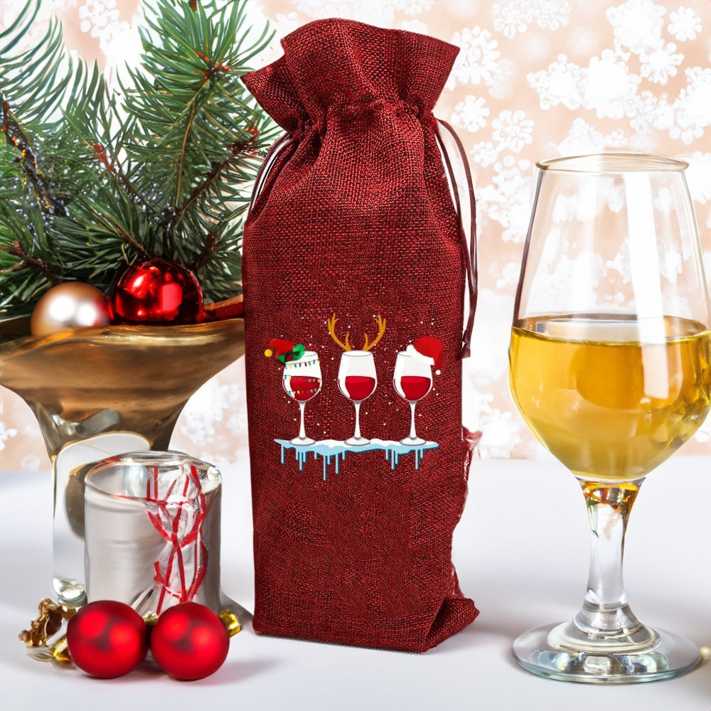 Sac en Jute de Noël