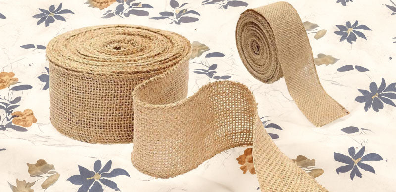 Ruban en Toile de Jute